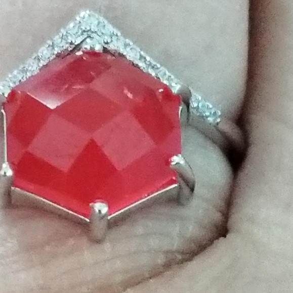 RED QUARTZ RING - Picture 6 of 10